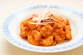 エビチリ ~酢でピリ辛にアクセントを~