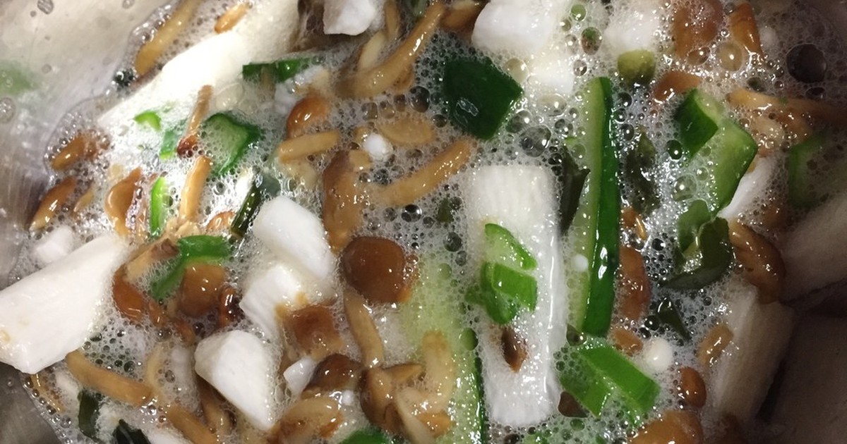 おくらとなめこと長芋ときゅうりのネバネバ レシピ 作り方 By Rionaのおうち飯 クックパッド 簡単おいしいみんなのレシピが359万品