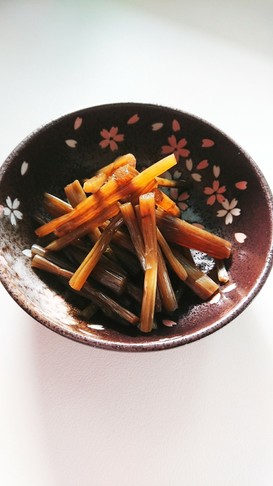 ※伽羅蕗(きゃらぶき) フキの佃煮