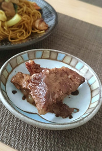 豚バラ軟骨（パイカ）のバルサミコ酢煮