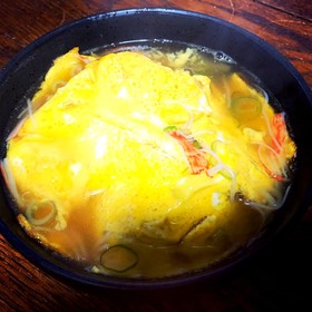 簡単・カニ缶で天津飯