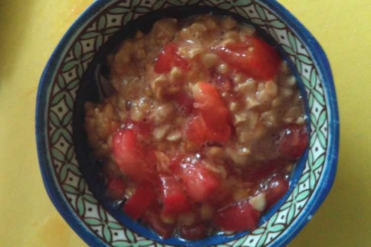 納豆のかさまし 禁断のトマト編 レシピ 作り方 By でろでろりん クックパッド 簡単おいしいみんなのレシピが362万品