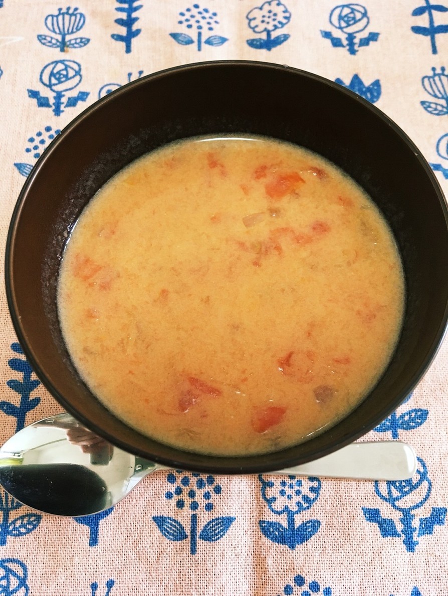 トマトのとろとろスープの画像