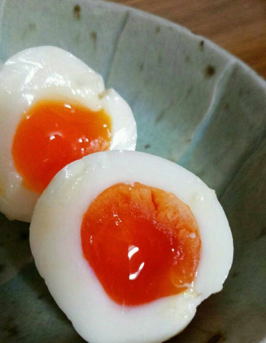 ゆで卵の塩麹漬けの画像
