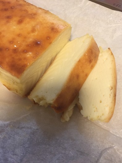 FPで超簡単！豆腐塩ベイクドチーズケーキの写真