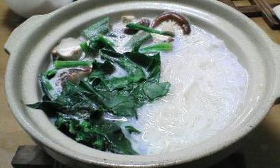簡単ヘルシー★スキムミルク鍋の写真