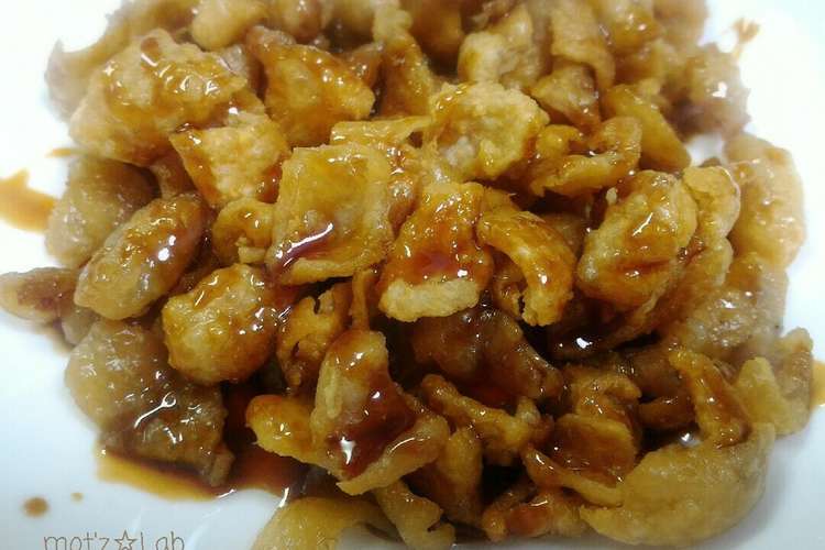 フライパンで 鶏皮の串なしカリカリ焼き鳥 レシピ 作り方 By Mot Z Lab クックパッド 簡単おいしいみんなのレシピが356万品