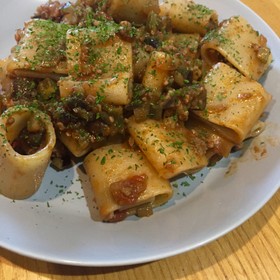【夏パスタ】茄子とボロネーゼ