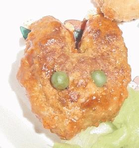 子供大好きうさぎバーグ