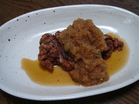 大根おろし竜田揚げ