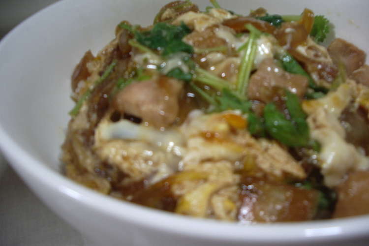 簡単 シンプル な うんまぁい親子丼 レシピ 作り方 By ペロtan クックパッド