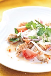 タイスタイル/海老と胡瓜のタイ風サラダ