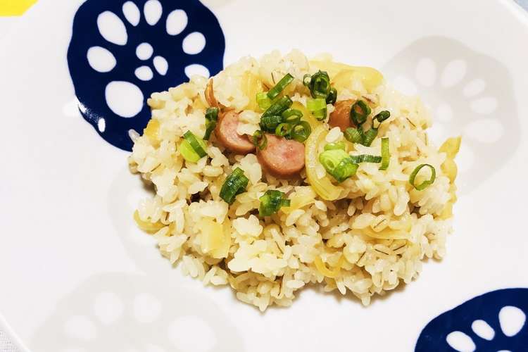 簡単 ウインナーと玉ねぎの混ぜピラフ レシピ 作り方 By しょうちゃんれしぴ クックパッド 簡単おいしいみんなのレシピが360万品