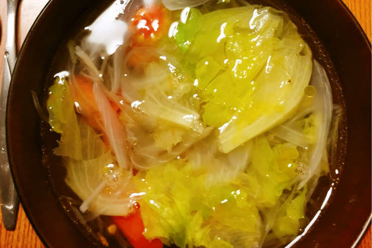 夏野菜のさっぱり塩スープ レシピ 作り方 By だし本舗三州屋 クックパッド 簡単おいしいみんなのレシピが356万品