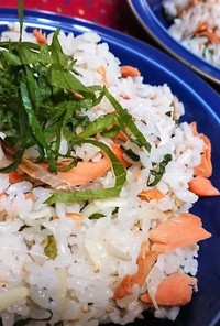 旬！夏の寿司【新生姜と紅鮭の散らし寿司】