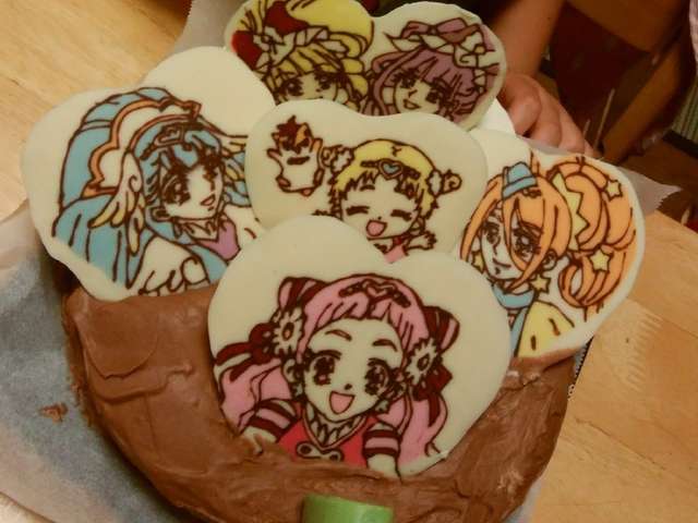 最も気に入った プリキュア ケーキ 手作り 500 トップ画像のレシピ