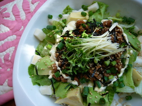 納豆アボカド丼