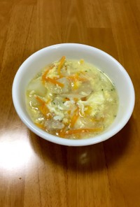 大人の給食☆中華風コーンスープ