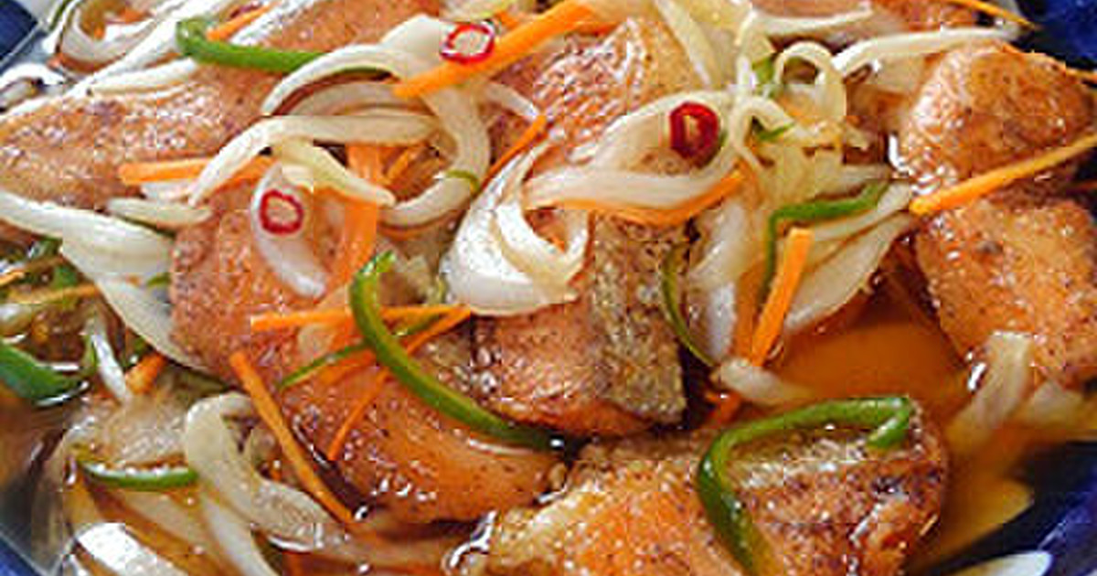 暑さに負けない！生鮭の南蛮漬け by ひーパパ 【クックパッド】 簡単おいしいみんなのレシピが354万品