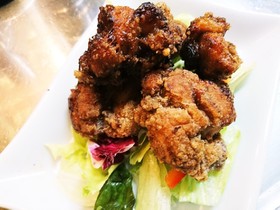 黒ニンニク塩麹 唐揚げ