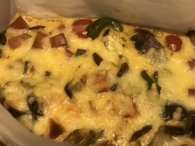 オーブンで焼くスパニッシュオムレツ