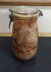 新生姜の甘酢漬け（辛口）