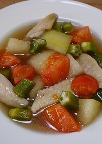 冬瓜と手羽元のスープ煮