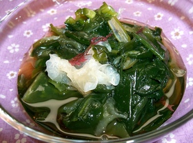 乾燥海草サラダでなんちゃってもずく