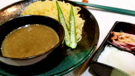 おいしい!青汁で☆つけ麺