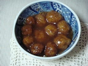 あんかけ☆肉だんご