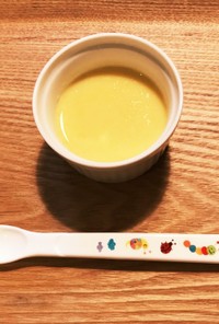 離乳食中期☆豆乳のコーンスープ☆