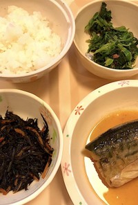 サバの煮魚【病院食】