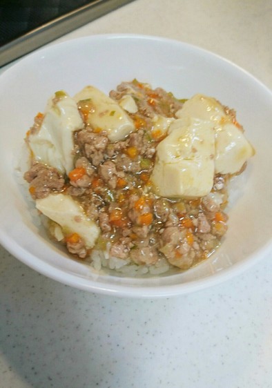 麻婆豆腐 の写真