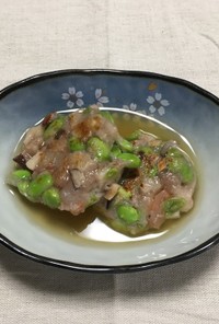 大阪枝豆の蓮根饅頭