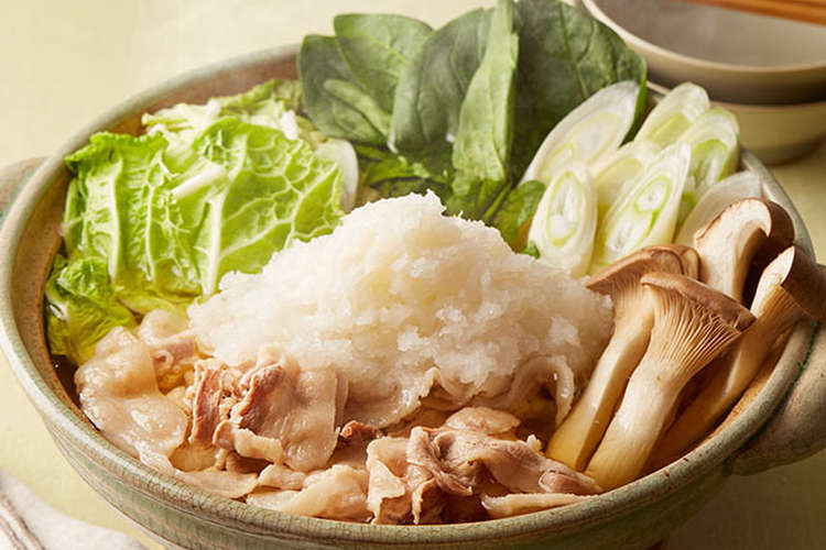 だしうま 白だしみぞれ鍋 レシピ 作り方 By ヤマキ クックパッド 簡単おいしいみんなのレシピが352万品