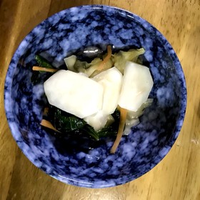 簡単。カブの浅漬け