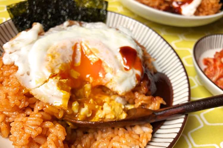 とろ り目玉焼きのコチュジャン混ぜごはん レシピ 作り方 By キムチソムリエ恵蘭 クックパッド 簡単おいしいみんなのレシピが370万品