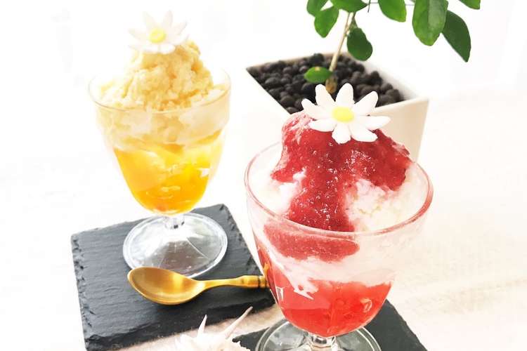 苺の雪花氷 シェーファーピン レシピ 作り方 By Sawa クックパッド 簡単おいしいみんなのレシピが367万品