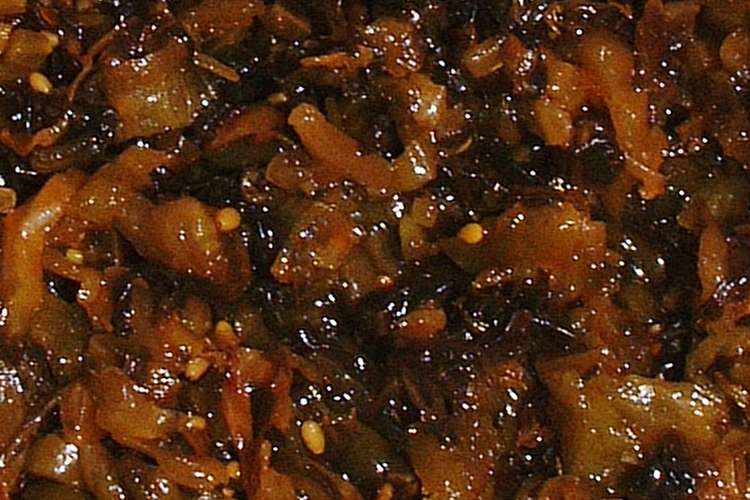 ごま高菜がラー油で辛子高菜風 レシピ 作り方 By ヨコ爺 クックパッド