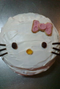 キティのキャラケーキ