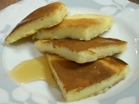 フライパンでベイクドチーズケーキ
