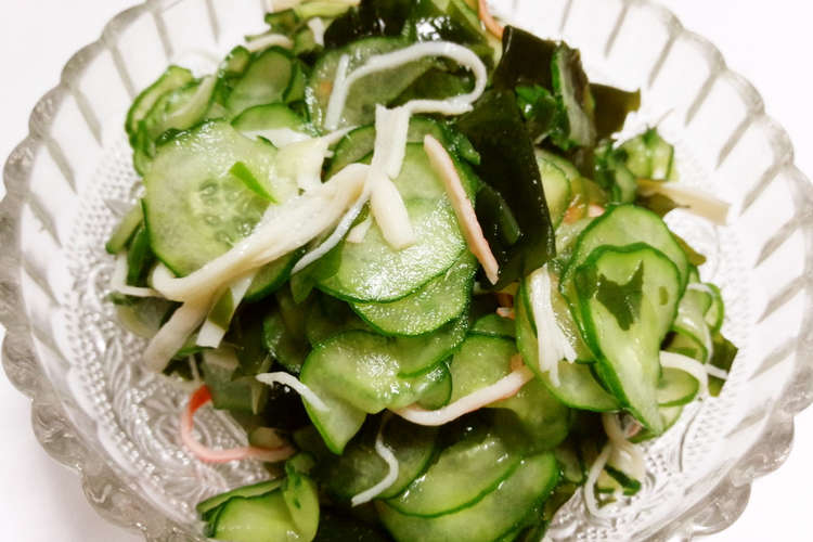 すし酢を使って簡単酢の物 レシピ 作り方 By Anegof クックパッド 簡単おいしいみんなのレシピが357万品