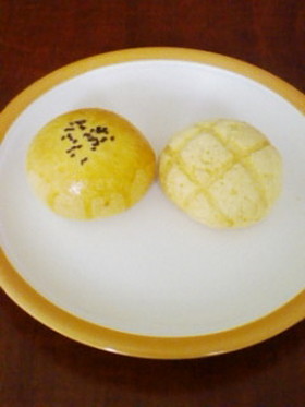 ミニメロンパンとミニあんぱん(覚書)