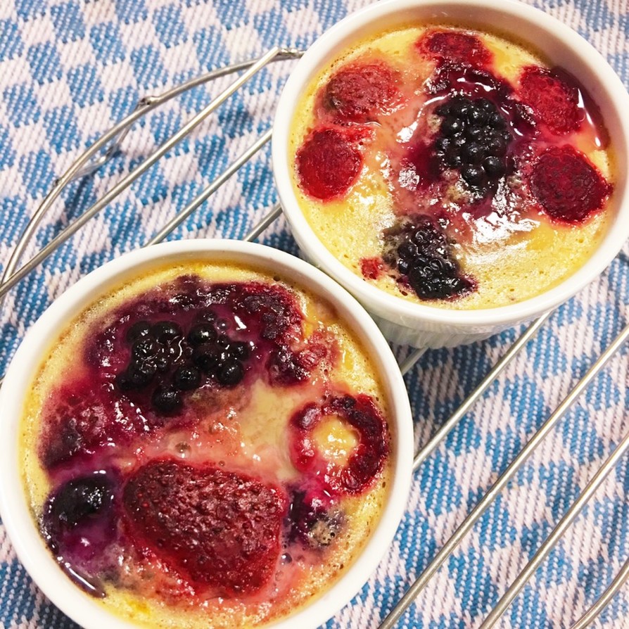 ミックスベリーのクラフティ レシピ