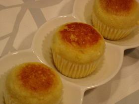 癖になる(>_<)エダム★スチームケーキ