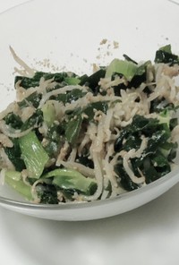もやしちんげん菜ワカメの中華風サラダ
