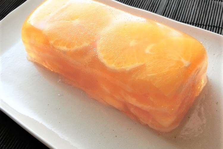 カシスオレンジのフルーツテリーヌ レシピ 作り方 By 140 わんたるママ クックパッド