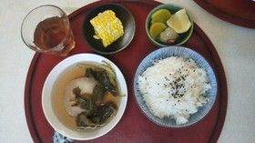 ある夏の朝食(血管ダイエット1265)
