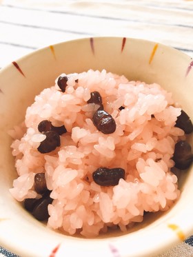 圧力鍋で簡単☆時短☆お赤飯・北海道ver