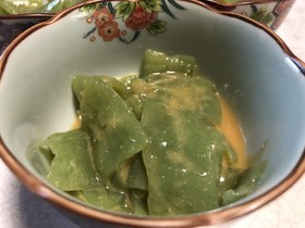 お手軽酢味噌(又は、お手軽からし酢味噌)